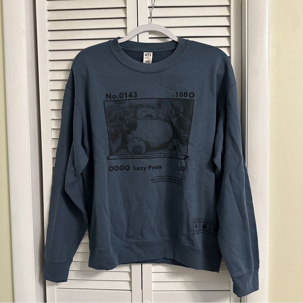 Uniqlo x Pokémon Snorkax Sweatshirt - Small